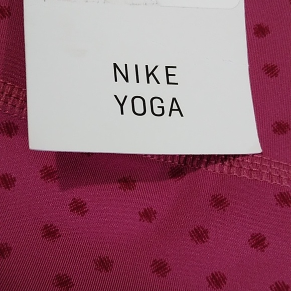 New Nike Yoga Training Pants Medium High Rise 7/8 Length - Picture 10 of 15